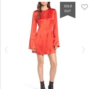 Something Navy x Treasure and Bond Red Mini Dress